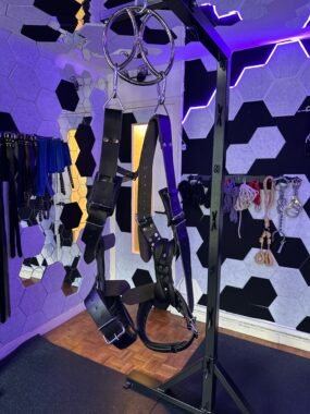 Leather Sit Swing 285x380